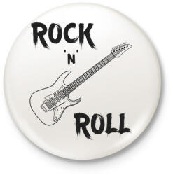 printfashion Zene - Kitűző, hűtőmágnes - Fehér (17355326)