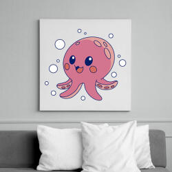printfashion Polip - Vászonkép - Fehér (17105626)