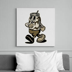 printfashion Kóla - Vászonkép - Fehér (16900486)