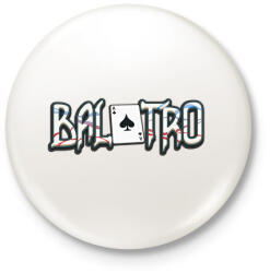 printfashion Balatro - Kitűző, hűtőmágnes - Fehér (17441680)