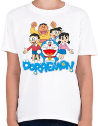printfashion Doraemon - Gyerek póló - Fehér (17411000)