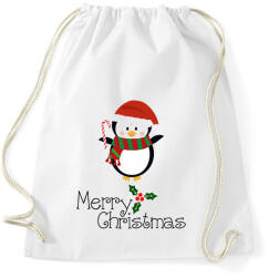printfashion Merry Christmas - Sportzsák, Tornazsák - Fehér (16895260)