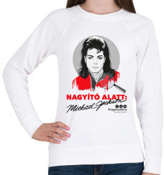 printfashion Nagyító alatt MJ 5 - Női pulóver - Fehér (17233164)