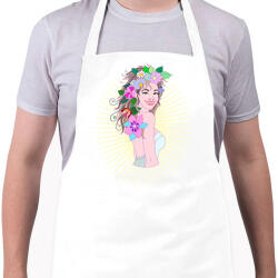 printfashion Tavaszhercegnő - Kötény - Fehér (17356220)