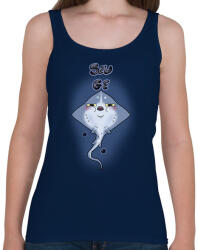 printfashion SzugeRÁJA - Női atléta - Sötétkék (17485065)