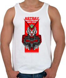 printfashion Gundam Astray - Férfi atléta - Fehér (17414584)