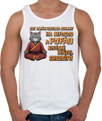 printfashion Egy japán legenda szerint - Férfi atléta - Fehér (17363446)