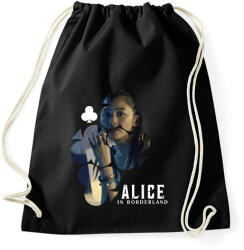 printfashion Alice in borderland KUINA FEHÉR - Sportzsák, Tornazsák - Fekete (17242782)