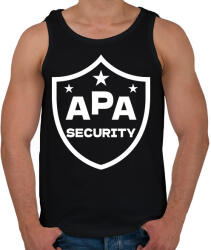 printfashion Apa security fehér - Férfi atléta - Fekete (17460595)