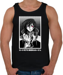 printfashion Code Geass - Férfi atléta - Fekete (17407303)