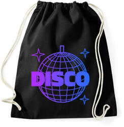 printfashion Disco - Sportzsák, Tornazsák - Fekete (17485587)