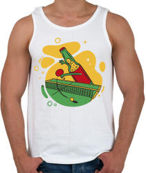 printfashion Beer pong - Férfi atléta - Fehér (17059737)