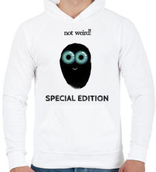 printfashion Boo special edition - Férfi kapucnis pulóver - Fehér (17324840)