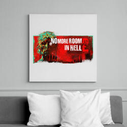 printfashion No More room in hell 2 - Vászonkép - Fehér (16884214)