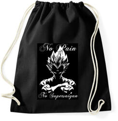 printfashion no supersaiyan - Sportzsák, Tornazsák - Fekete (17408777)