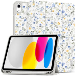 Tech-Protect iPad 10.9" (2022) / 11" (2025) Tok - Tech-Protect SC Pen - Virágos (5906302363193)