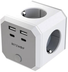 BlitzWolf 4 Plug + 4 USB Switch (BW-EC2)