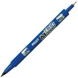 Pilot Kétoldalas marker PILOT Twin Marker BeGreen 0, 5 + 0, 3 mm kék