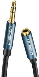UGREEN AV118 3, 5 mm-es jack audio hosszabbító kábel 1, 5 m (kék)