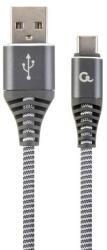 Gembird CC-USB2B-AMCM-1M-WB2 USB cable 1m USB 2.0 USB A USB C Grey, White