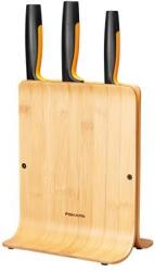 Fiskars Késblokk, bambusz, 3 késes, FISKARS "Functional Form (IF1057553)