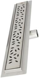 Everpro rozsdamentes zuhanyfolyóka levél mintával - 500 mm (VEN-S507C)