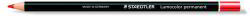STAEDTLER Lumocolor Glasochrom Hatszögletű Mindenre Író Ceruza - Piros 12 db / Csomag