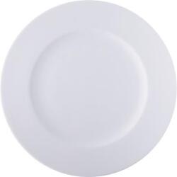 Lapostányér, fehér, 24 cm, 6 db-os szett "Economic (KHPU270)