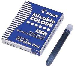 Pilot Töltőtoll patron, PILOT Parallel Pen, kék (PICPS6L)