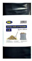 Kelly sittes zsák 100L - 55*100cm, 100 mikron vastag, 3db (C57878)