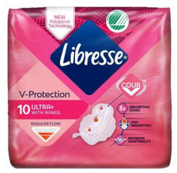 Libresse Egészségügyi betét, ultra normál, szárnyas, 10 db, LIBRESSE (KHHZ44) - onlinepapirbolt
