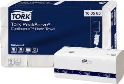 Tork Kéztörlő 1 rétegű folyamatos adagolású 410 lap/csomag 12 csomag/karton 12 db/karton PeakServe® Tork_100585 fehér (TORK100585) - irodasziget