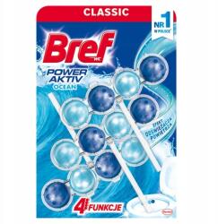 Bref Wc Power Aktiv mosó- és illatosító medál óceán Wc kagylóhoz 3 x 50 g (9000100753401)