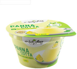 VegArt vegán panna cotta jellegű növényi desszert készítmény citrom 150 g (22512)