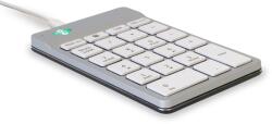 R-Go Tools Numpad Break Ergonomikus Vezetékes Numpad - Ezüst/Fehér (RGOCONMWDWH)