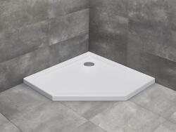Radaway Doros PT szögletes akril lapos zuhanytálca + szifon! - 100x100x5 cm (SDRPT1010-01)