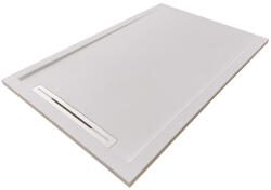 Aquatrend Freya öntött márvány kompozit zuhanytálca 80x80x2, 7 cm - krém (WEB015559)
