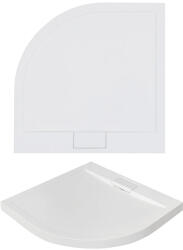 Besco Axim íves zuhanytálca 90 x 90 x 4, 5 cm - BAX-90-NR (BAX-90-NR)