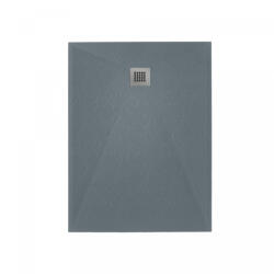 Aquatrend Zara öntött márvány kompozit zuhanytálca 70x90x2, 7 cm - szürke (WEB015523)