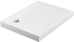 Niwell Zeda-C szögletes akril zuhanytálca 90 x 120 x 11 cm - BRNA. LUP. 120.090. WHC (BRNA.LUP.100.090.WHC-1)