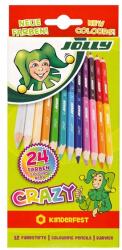 Jolly Superstick Crazy 12 db/24 szín kétvégű színesceruza készlet (3000-0503) - bestbyte