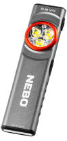 NEBO SLIM MINI zseblámpa, 250 lumen, 450mAh, IPX4, alumínium burkolat, mágneses talp (NEB-FLT-1042-G) (NEB-FLT-1042-G)