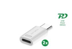 4smarts Lightning - USB-C PD adapter szett, 27W, 2 db (4S540711)