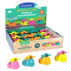 Starpak Robogós műanyag tartályos hegyező - többféle (540809)