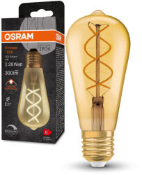 OSRAM Dimmelhető LED izzó, retró, E27, 4 W, VINTAGE, meleg fehér