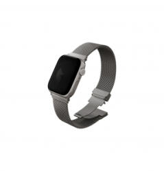 Uniq Dante Pro Apple Watch 42/41/40mm állítható fém óraszíj, ezüst (-42MM-DANPTSIL) (UNIQ-42MM-DANPTSIL)