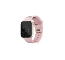 Uniq Stride KFM Apple Watch 41/40/38mm gumis szilikon szíj, rózsaszín (-41MM-STRIPPNK)