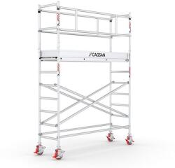 CAGSAN gurulóállvány ProTube S4 - Munkamagasság: 4, 3m (CAG-ProTUBE S4) - pepita