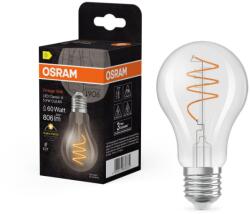 OSRAM LED izzó, átlátszó, E27, 5, 9 W, VINTAGE CLASSIC A, meleg fehér