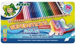 Jolly Superstick Kinderfest Aqua 36 darabos színesceruza készlet (3001-0003) - officedepot